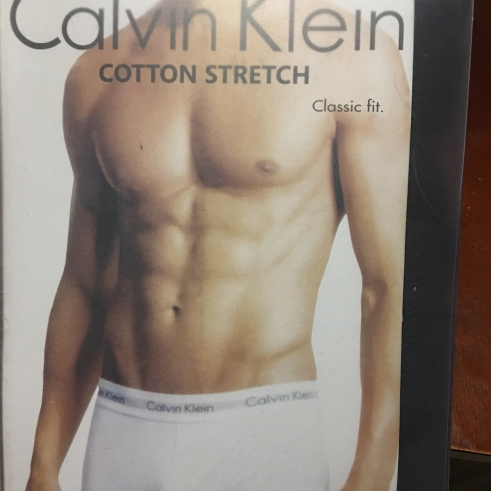 Calvin Klein cotton stretch trunks